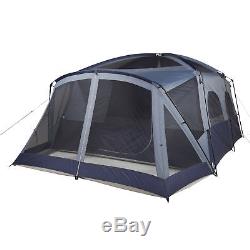 Large Family Camping Tent 12 Person Outdoor Hiking Hunting Shelter Straight Wall