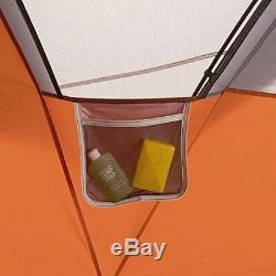 Large Family Camping Tent Equipment 9 Person Roomy Extended Dome Tent 16' x 9