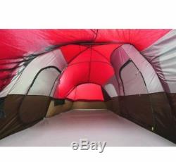 Large Family Camping Tent Height Air Bed All Season Big Storage 10 Person Cabin