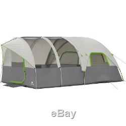 Large Family Sleeping Tent Dome Tunnel Camping Cabin Tents Airflow Panel Shelter