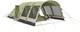 Large Family Tent 4-person Outwell Trout Lake 4, 3- Room, With Front Extension