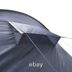 Large Family Tent 5-6 Person Tunnel Camping Tent Waterproof Room Outdoor Shelter