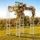 Large Garden Gazebo Awning Beach Party Camping Tent Canopy Wedding Backdrop Deco