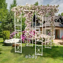 Large Garden Gazebo Awning Beach Party Camping Tent Canopy Wedding Backdrop Deco