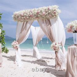 Large Garden Gazebo Awning Beach Party Camping Tent Canopy Wedding Backdrop Deco