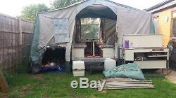 Large Grey TransCamper Trailer Tent. Sleeps approx 8+ Used, in good condition