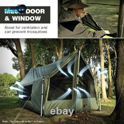 Large Hammock Hot Tent with Stove Jack Waterproof & Windproof Winter Wall Tent