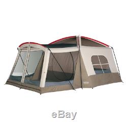 Large Instant Cabin Tent Outdoor Family Camping Screen Room 8-Person Waterproof