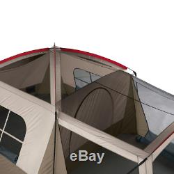 Large Instant Cabin Tent Outdoor Family Camping Screen Room 8-Person Waterproof