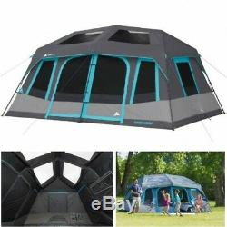 Large Instant Camping Tent Four Season Cabin Blackout Pop Up Bag Skylight Room