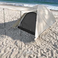 Large Luxury 3-5 Person Family Tent Camping Shelter with Porch Sunshade Carry Bag
