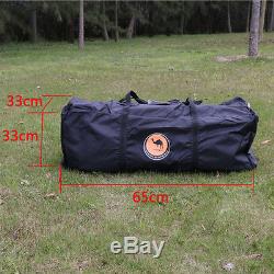 Large Outdoor Tent Waterproof Family Cabin Camping-Tent Double Layer 8-12 Person