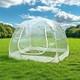 Large Pop Up Bubble Tent, Clear Outdoor Dome Shelter With Pvc Panels