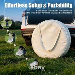 Large Pop Up Bubble Tent, Clear Outdoor Dome Shelter with PVC Panels