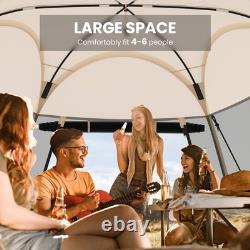 Large Pop Up Mesh Screen House Outdoor Breathable Activity Tent