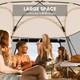 Large Pop Up Mesh Screen House Outdoor Breathable Activity Tent