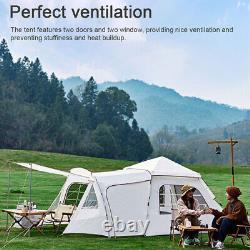 Large Pop Up Tent Automatic Family Easy Set Up Outdoor Camping Festival a S2S5