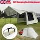 Large Suv Camping Tent Outdoor Car Tent With Awning Waterproof For 4 Person Uk