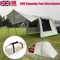 Large SUV Camping Tent Outdoor Car Tent with Awning Waterproof for 4 Person UK