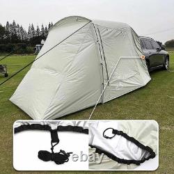Large SUV Camping Tent Outdoor Car Tent with Awning Waterproof for 4 Person UK