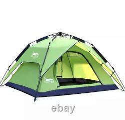 Large Tent Camping Outdoor One room 4-5 or 3-4 Person Family Outing Waterproof