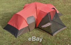 Large Tent Camping Outdoor Ozark Trail 3 Room 10 Person Family Outing Waterproof