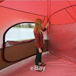 Large Tent Camping Outdoor Ozark Trail 3 Room 10 Person Family Outing Waterproof