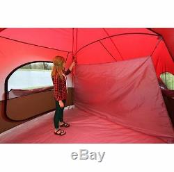 Large Tent Camping Outdoor Ozark Trail 3 Room 10 Person Waterproof