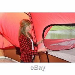 Large Tent Camping Outdoor Ozark Trail 3 Room 10 Person Waterproof