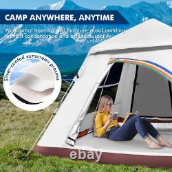 Large Tent Instant Pop Up Tent UPF 50+, Outdoor Camping Hiking Festival