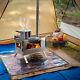 Large Tent Stove Wood Burning Stove For Tents Shelters And Camping Wilderness