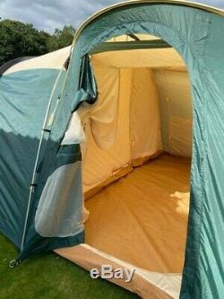 Large Terra Nova family tent bags of sleeping, sitting & storage space