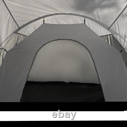 Large Tunnel Tent with 3 Bedroom, Living Area and Porch for 6-9 Person