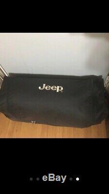 Large Used 15x15 Jeep Camping Tent 4 Room Vacation Home With Canvas Rolling Bag