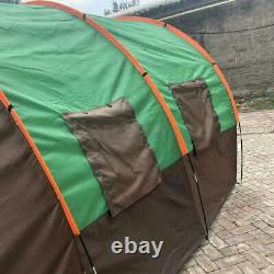 Large Waterproof Group Family Festival Camping Outdoor Tunnel Tent Travel Room