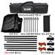 Large Waterproof Tarp 4x6m Sun Shelter Camping Awning Shade Canopy