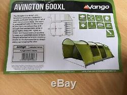 Large family tent camping outdoor (vango, Avington 600XL Tent 2018 USED ONCE)