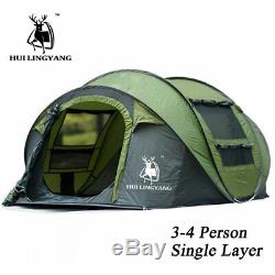 Large ultralight Camping Tent Waterproof Outdoor Automatic Dome Tent For Hiking