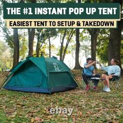 Largre 2/3person Tent 3 Sec Instant Pop up Tent Easy and Quick Setup Camping