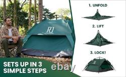 Largre 2/3person Tent 3 Sec Instant Pop up Tent Easy and Quick Setup Camping