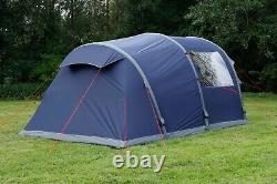 Leisurewize 4 Man Fully Inflatable Air Tent with Pump, Pegs Storage Bag LWTENT3