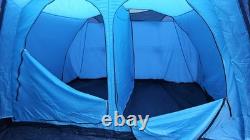 Lichfield Mohawk 5 Tunnel Tent Easy Up Sewn In Groundsheet sleeps 6 4.5m x 3m