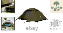Lightweight 2-4 Person Waterproof Dome Tent for Effortless Camping Adventures