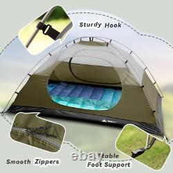 Lightweight 2-4 Person Waterproof Dome Tent for Effortless Camping Adventures