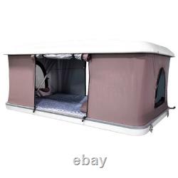 Lofti Hard Shell Roof Tent Pop Up Car Roof 2 Person Camping Grey Fabric