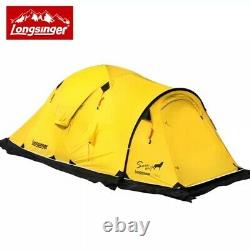 Longsinger 4 Season Tent Ultralight Double Layer Outdoor Camping Hiking Winter