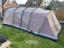Lovely Top Quality Outwell Arkansas 5 Tent Plus Large Front Awning Extension