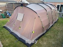 Lovely Top Quality Outwell Arkansas 5 Tent Plus Large Front Awning Extension