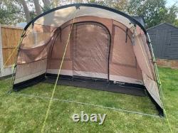 Lovely Top Quality Outwell Arkansas 5 Tent Plus Large Front Awning Extension