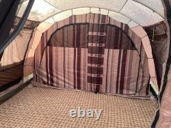 Lovely Top Quality Outwell Arkansas 5 Tent Plus Large Front Awning Extension